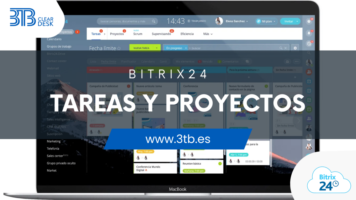 BITRIX24 | 3TB Clear Desk